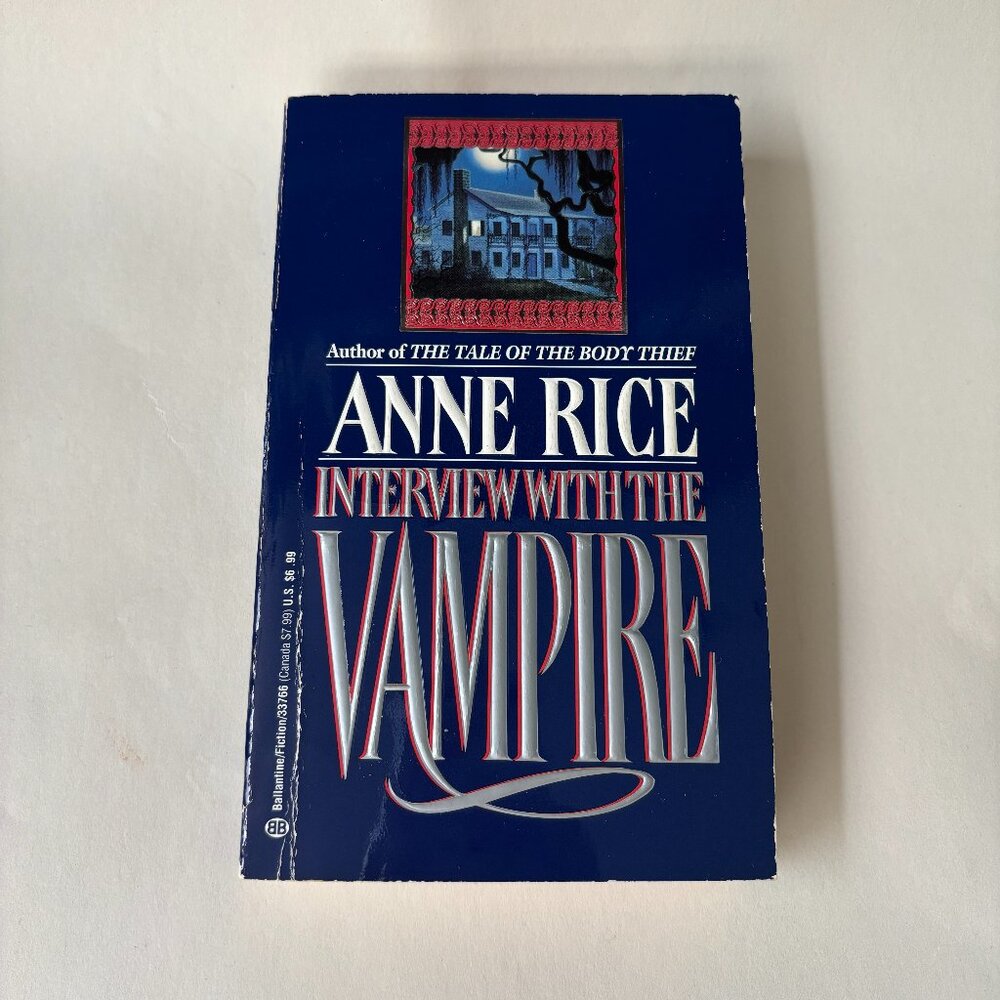 📚3/15$ - Interview with the Vampire by Anne Rice - Vintage 1993 Edition -